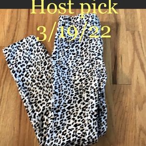 Children’s Place size 10 cheetah waist adjustable pants